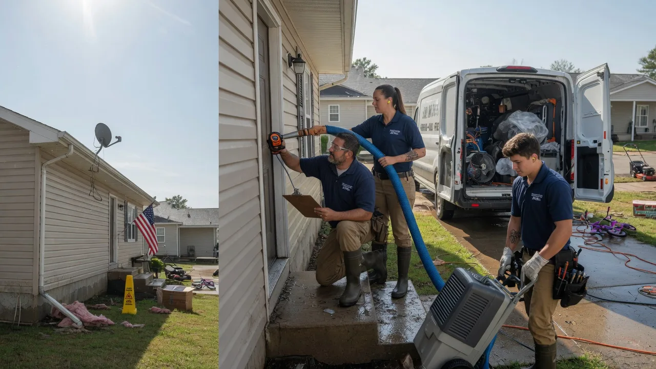 Ceiling Water Damage Restoration in Adell, WI near me